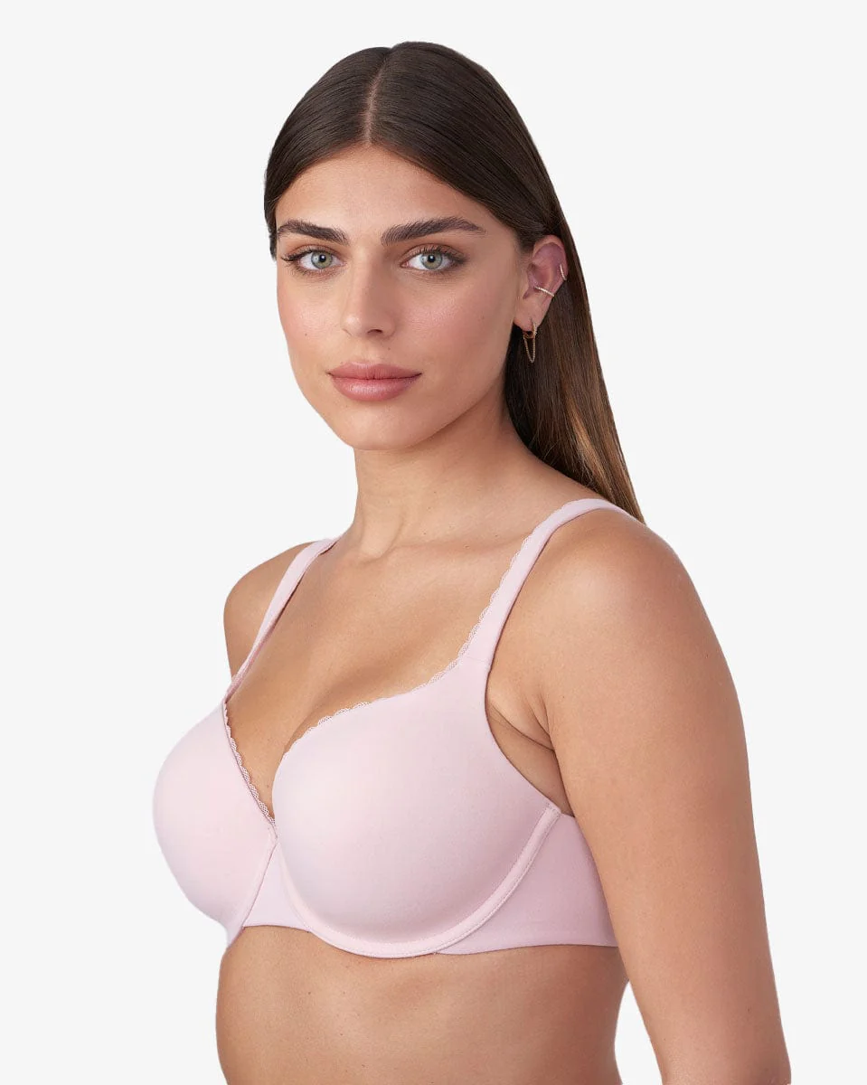 חזייה מרופדת בייסיק עם ברזלים מבדים רכים - Image 2