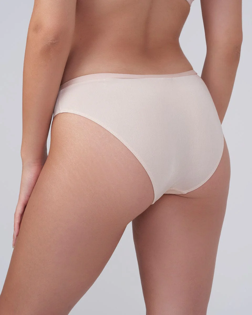 תחתון ביקיני משולב בתחרת פרחים עדינה - Image 3