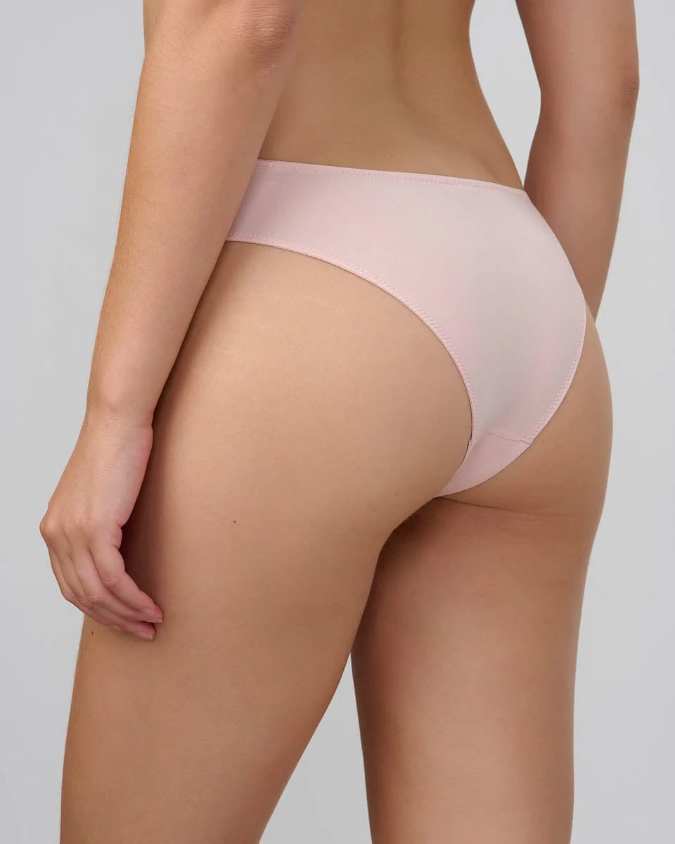 תחתון ברזילאי ממיקרו בשילוב תחרה - Image 3